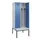 locker met bank,voor scheiding van kleding,HxBxD 2120x800x815mm,2vak