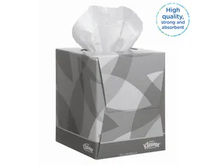 Facial tissues Kleenex 2-laags kubus 12x88stuks wit 8834 - 5