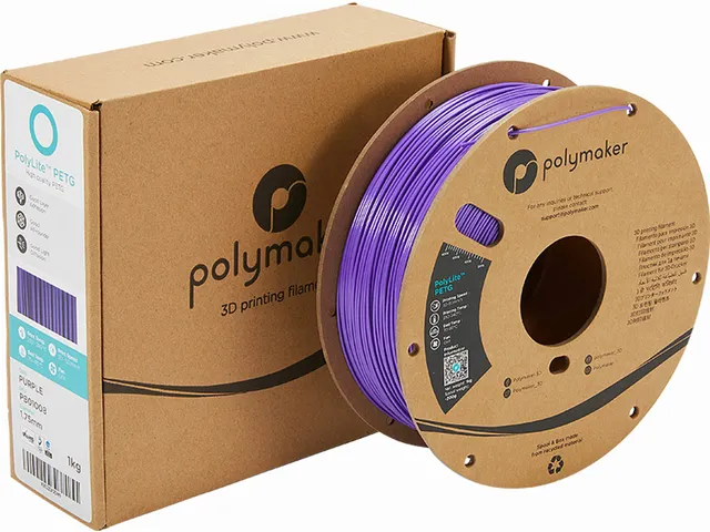 Polymaker PolyLite PETG filament 1,75 mm Paars 1kg