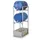 Aftapstelling Bxdxh 450X630X1310Mm 2X60L M. Bak 65L