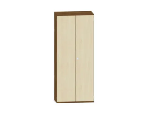 kantoorkast,HxBxD 1920x800x430mm,decor romp noten,decor front esdoorn