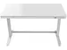 Bureau Assis-Debout électrique Verre Blanc 120cm