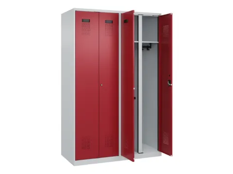 locker voor scheiding van kleding,HxBxD 1850x1200x500mm,4vak