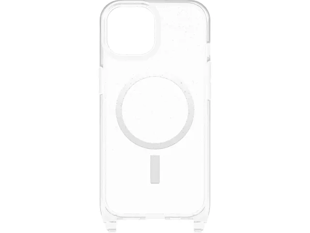 Coque avec cordon OtterBox React MagSafe iPhone 15 Stardust Clear