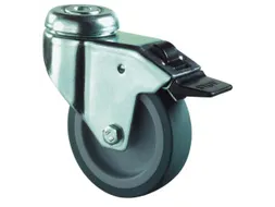 Zwenkwiel Dubbele Vastzetter 65kg Boorgat Øxb 100x24mm Thermoplast