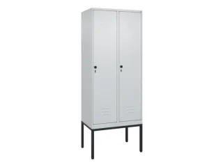 locker voor scheiding van kleding,HxBxD 2120x800x500mm,2vak - 1