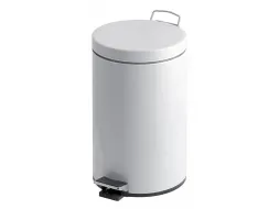 Pedaalemmer 12 Liter Wit
