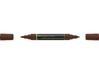 Aquarel marker Faber-Castell Albrecht Dürer 175 donker sepia - 4
