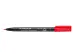 Viltstift Staedtler OHP Lumocolor 318 Fijn 0.6mm Rood