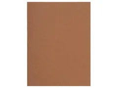 100 inlegmappen 100%gerecycleerd 22x31cm Chocolade