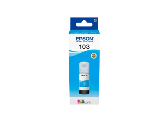 C13T00S24A10 EPSON 103 EcoTank inktfles cyaan 65 ml