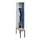 locker met bank,HxBxD 2120x300x815mm,1vak,vak B 300mm,draaigrendel