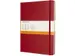 Carnet de notes Moleskine XL 190x250mm uni rigide rouge écarlate