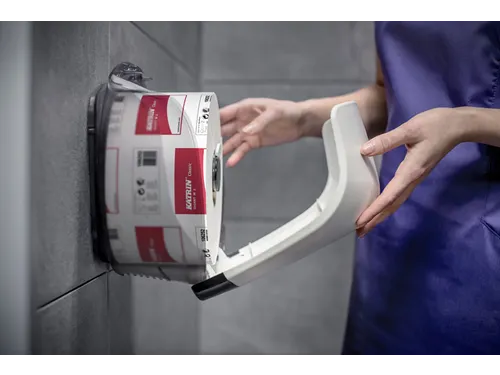 Toiletpapierdispenser Katrin Gigant S jumbo klein wit 90069