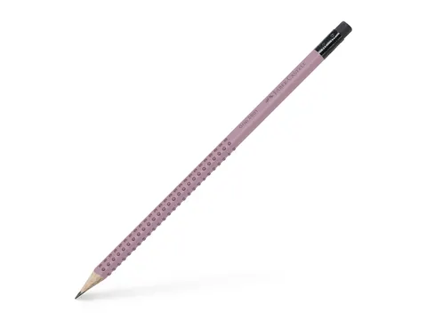 Potlood Faber-Castell grip 2001 grafiet B met gum Rose shadows