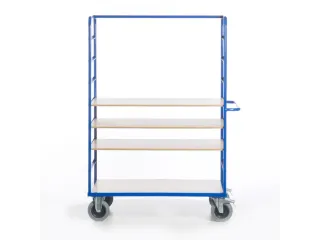 etagewagen,draagverm. 600kg,4etage(s),laadvl. LxB 1200x740mm,houtetage - 7