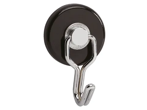 Magneet met haak MAUL Ø35mm trekkracht 5kg metaal 2 stuks