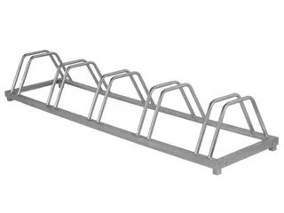 fietsenrek,HxBxD 250x1580x390mm,5instelplaatsen,gebruik tweezijdig - 1