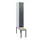 Dubbeldekse dekenkist,HxBxD 1950x300x815mm,1x2vak.,vak B 300mm