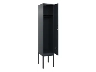 locker,HxBxD 2120x400x500mm,1vak,vak B 400mm,cil.-slot,voetonderstel - 2