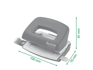 Perforator Leitz Nexxt Recycle mini 10 vel rood - 7