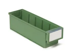 Stellingbak HxLxB 82x500x92mm 2 4l duurzaam kunststof groen