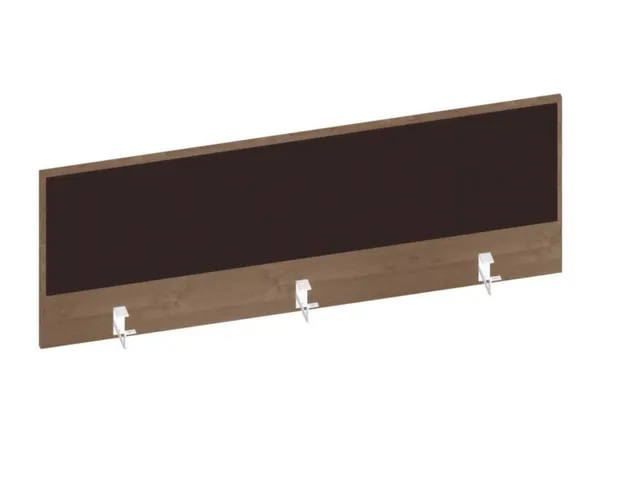 baliepaneel,v. bureau,aanbouw achter,B 1400mm,NT-cherry,BN2036-bruin