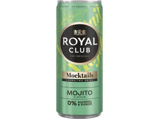 Mocktails Royal Club mojito 0% suiker en alcohol blik 250 ml - 2