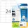 HERMA 10703 Etiketten gerecycled papier A4 70x36mm Wit 480 stuks