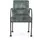 Vergaderstoel Albany Hunter Velours Zwart 4-poots frame