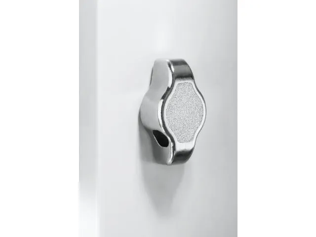 garderobekast,HxBxD 1850x600x500mm,2vak,RAL7035,front RAL7035