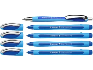 Balpen Schneider Slider Memo XB blauw 4st + 1 gratis Slider balpen - 3