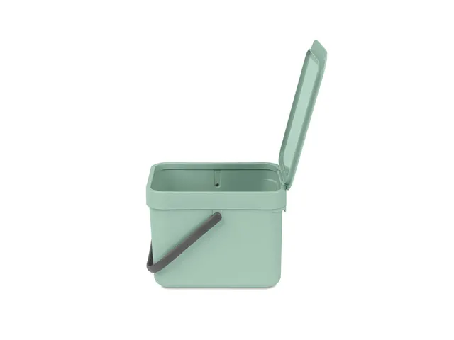 Afvalemmer Sort & Go 6 Liter Jade Groen