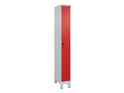 locker,HxBxD 1950x250x500mm,1vak,vak B 250mm,draaigrendel,voeten