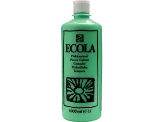 Plakkaatverf Ecola Flacon van 1000 ml Lichtgroen - 1