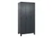 locker voor scheiding van kleding,HxBxD 1950x900x500mm,3vak