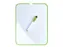 Whiteboard Desq 21.5x28cm + marker groen profiel