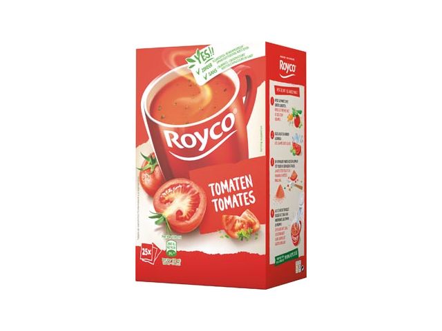 Royco Minute Soup Classic Tomaat, Pak Van 25 Zakjes | SoepOpHetWerk.nl