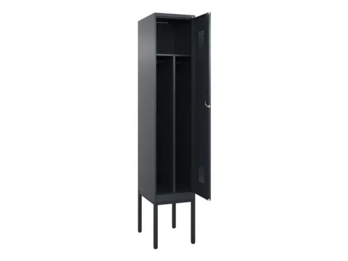 locker voor scheiding van kleding,HxBxD 2120x400x500mm,1vak