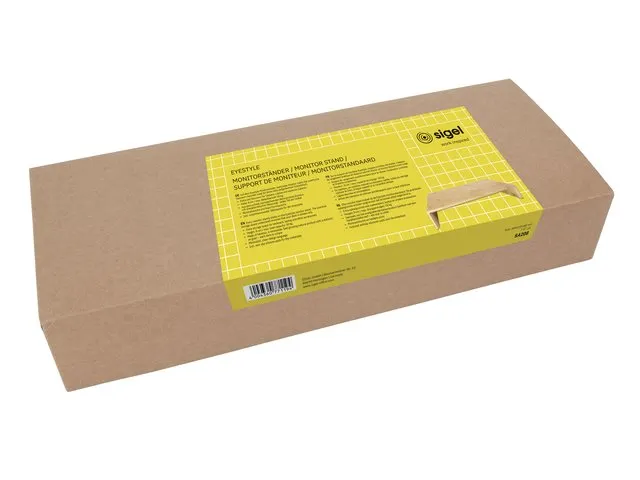 Support d'écran Eyestyle beige bambou 500x80x195mm