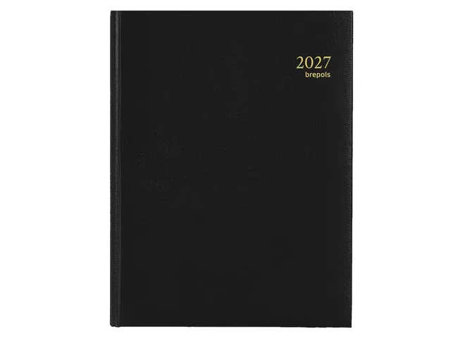 Agenda 2027 Brepols Timing Lima 7dagen/2pagina's viertalig zwart