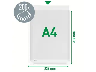 Showtas Leitz 4756 A4 0.17mm 11-Gaats Expansievouw (pak 10 Stuks) - 6