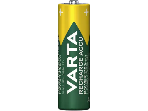 Batterij oplaadbaar VARTA 4x AA 2100mAh ready2use