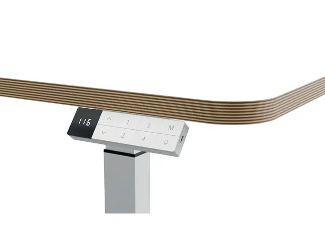 Zit-Sta bureau 80x60cm Leitz Ergo elektrisch klein