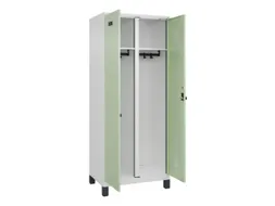 locker voor scheiding van kleding,HxBxD 1950x800x500mm,2vak