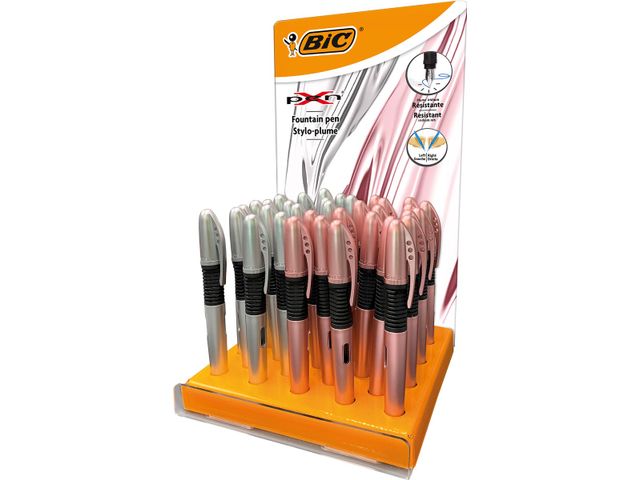 BIC Xpen stylo plume, présentoir de 36 pièces, assorti