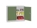 grootvolumekast met openslaande deuren,RAL7035,front RAL6011