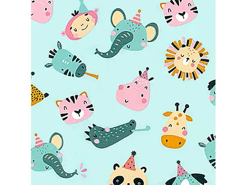 Inpakpapier Colorful kids 200x70cm