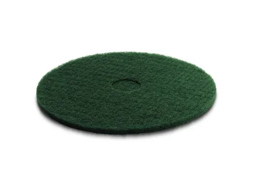 Pad,v. éénschijfsreinigingsmach.,5pads,Middelhard,Ø 432mm,groen