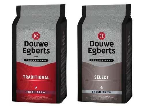 Koffie Douwe Egberts Automatenkoffie Fresh Brew 1000 Gram